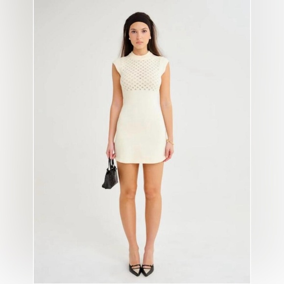 Rumored Dresses & Skirts - Rumored Cream Mini Dress